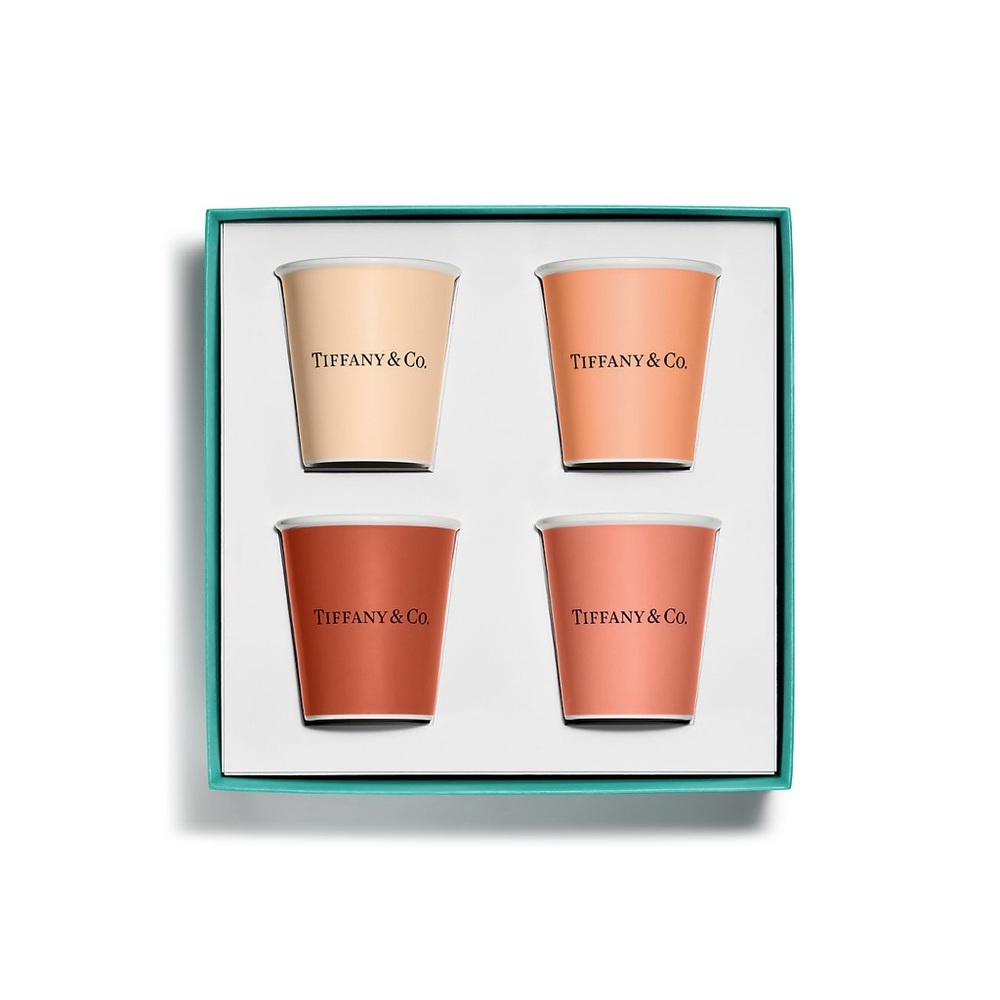 Tiffany & Co. Bone China Coffee Cups